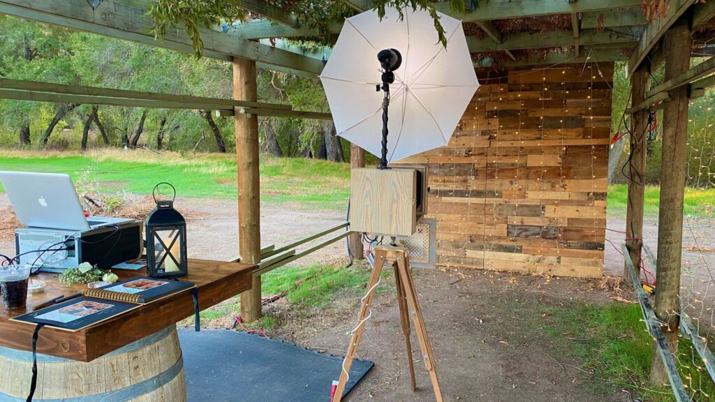 At a boho wedding or barn style, Coachella Party Vintage Photo Booth will fit perfectly.
